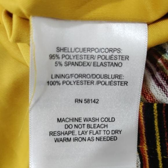 Maggy London | Women's Stripe Dolman SLV Elastic Waist - Picture 3 of 8